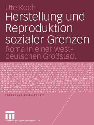 cover image of Herstellung und Reproduktion sozialer Grenzen